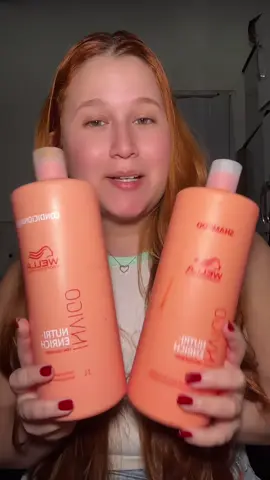 Shampoo e condicionador da WELLA de 1L  #wella #wellahair #shampoo #condicionador #kit #fyp 