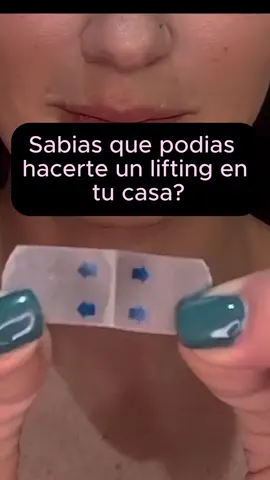 V-Shape Tape: rostro levantado al instante. 40 parches + envío gratis + paga al recibir