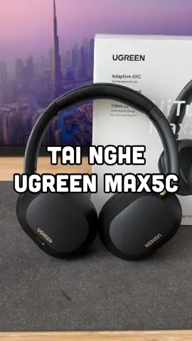 Đây là tai nghe UGREEN HiTune Max5c, nghe nhạc phê như loa xịn, chống ồn ANC đỉnh, pin dùng cả tuần không cần sạc. Mọi người tham khảo ở giỏ hàng mình có ghim trong video nha 🎧 #tainghekhongday #taingheugreenhitunemax5c #ugreen #namoinam 
