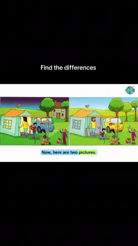 Flyers 1 - speaking test - find the differences.