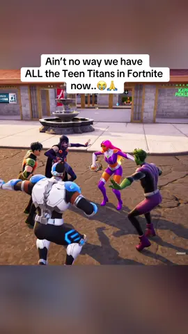 This is actually insane 😭 #fortnite #fortnitememes #fortniteclips #fyp #teentitans 