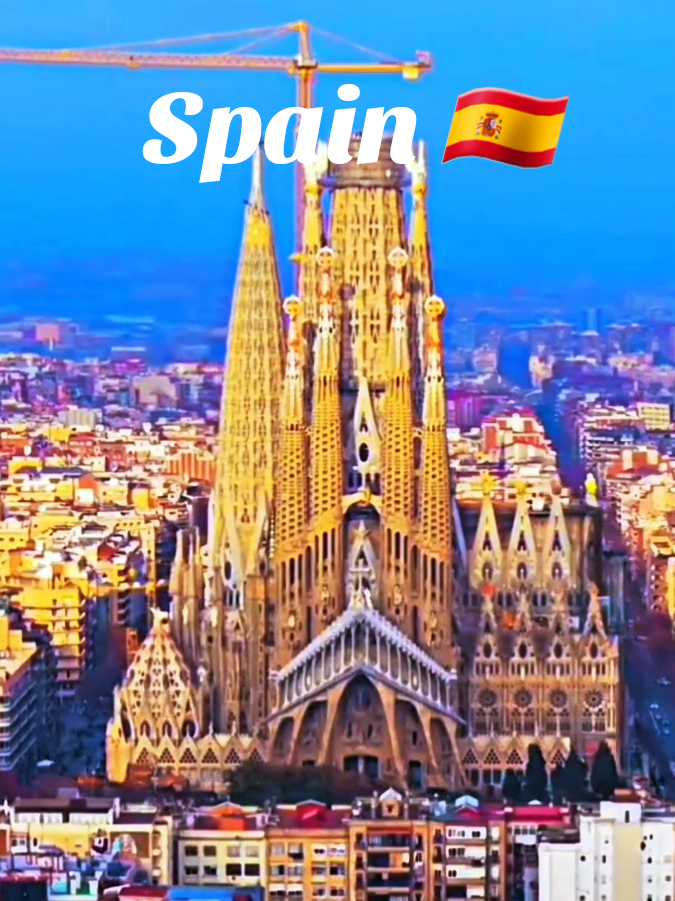 Welcome to Spain 🇪🇦 Land of Flamenco, Fiastas, And Eternal Sunshine ✈❤ #Spain #spaintravel #barcelona  #madridspain #espana🇪🇸  #spainlife #foryoupage 