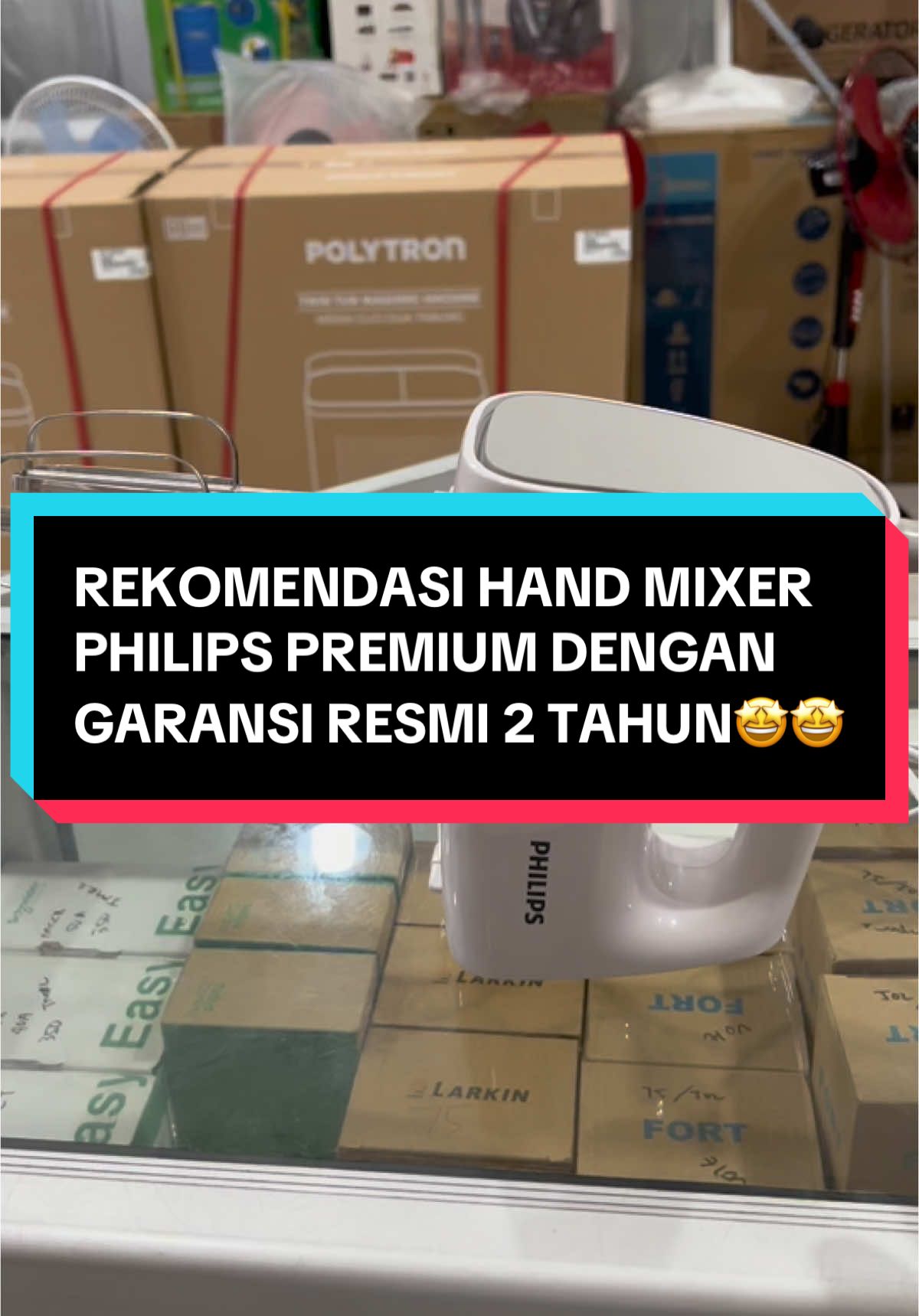 Hand mixer berkualitas premium dari Philips yang bergaransi resmi 2 tahun✅✅ #handmixer #mixerphilips #handmixerphilips #fyp #rekomendasielektronikahay #philips #handmixermurah