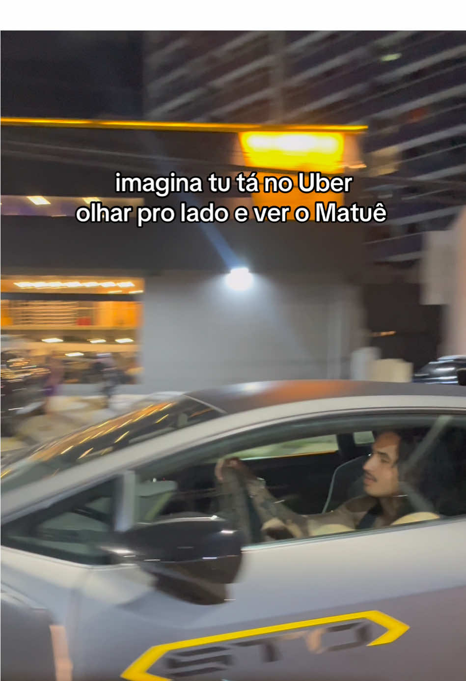 O motorista do Uber disse que ia falar pra todo mundo que fez parea com o Matuê kkkkkkkkkkkkkkkkkkj #matue #tue #trap #beiramar #beiramar 