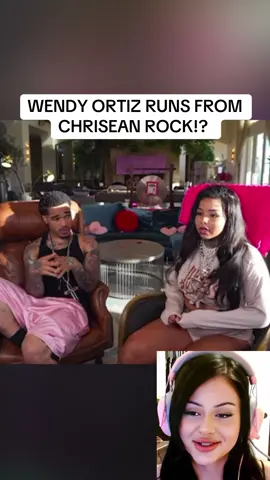 WENDY ORTIZ RUNS FROM CHRISEAN ROCK!? #wendyortiz#chriseanrock#panchodoesitbetter#fyp#trending