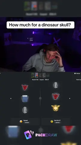 How much for a dinosaur skull? #kickstreaming 