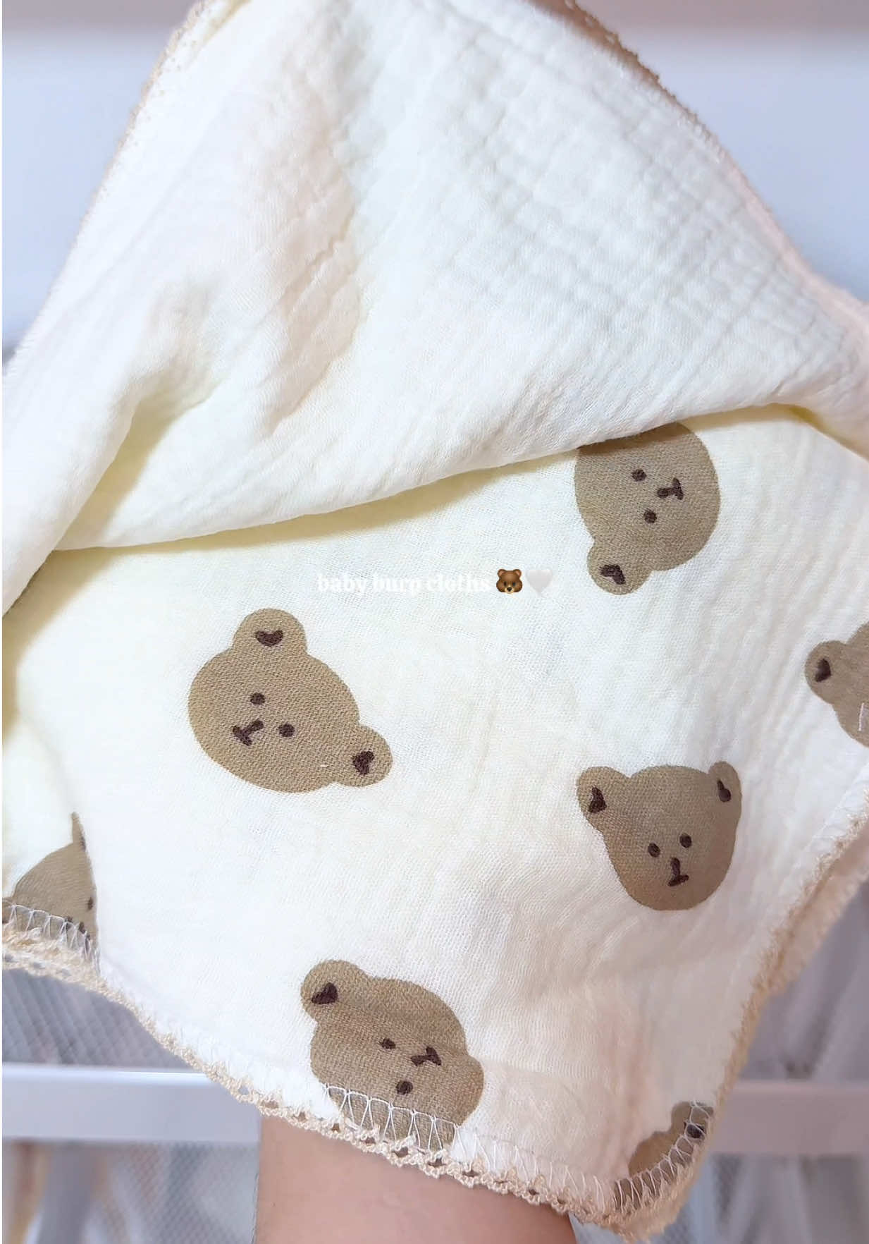 Very affordable yet high quality burp/wash cloth for babies 🥰😍 #burpcloth #nestwithme #cloth #babystuff #baby #viral #fyp #trending #washcloth 