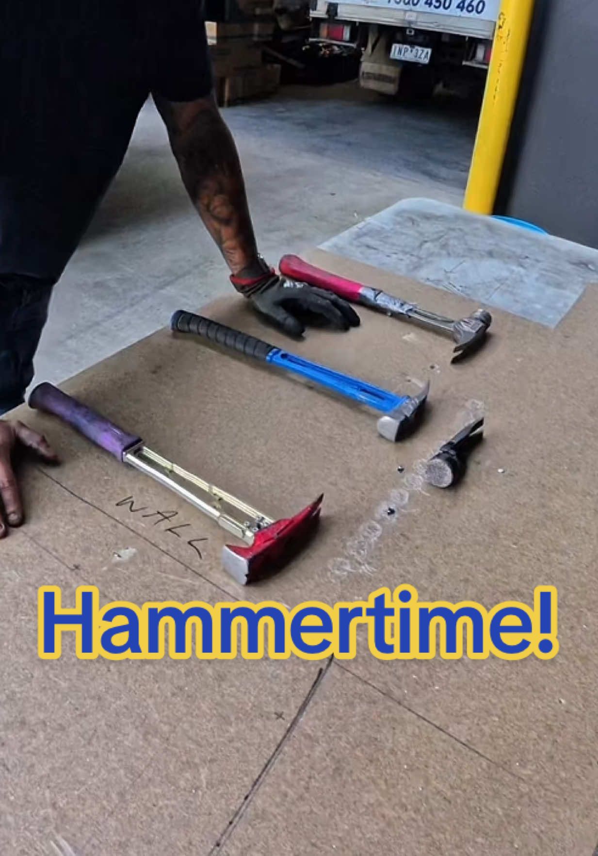 In the market for a new hammer? 3 I own, and some of their features. 1. Stiletto mini 2. Martinez 3. Kinetic customs #fyp #hammer #hammertime #toolcomparison #tools #tooltips #demo #compare #plumber #carpenter #roofer #electrician #handyman 
