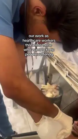 Posting daily until we reach the goal in the 🔗 in bio. To survive, even in online school, I still have to pay fees to finish nursing school while trying to help my family without any salary. Sadly, I have to turn to the internet for support. Without pay, healthcare workers in Gaza risk their lives daily to save anyone who is suffering. Over 1,400 healthcare workers in Gaza have been killed as hospitals and ambulances are repeatedly bombed or forcibly taken including Dr. Hussam Abu Safiya, who has endured horrific torture and is being held captive and tortured by the Israeli occupation for refusing to leave his patients. #foryoupage #fyp #foryou #Viral 