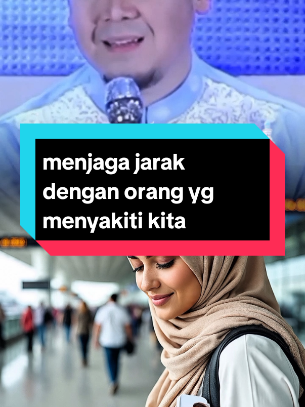 Menjaga jarak dengan orang yg menyakiti kita itu di perbolehkan agar tidak tersakiti berkali-kali  #nasehatislami  #silaturahmi 