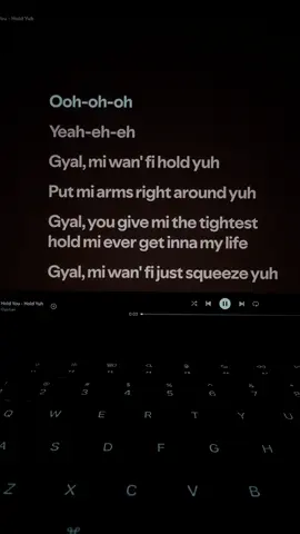 Mi wan fi hold yuh ❤️‍🔥 #gyptian #lyrics #songs #fyp ##lyricbabe