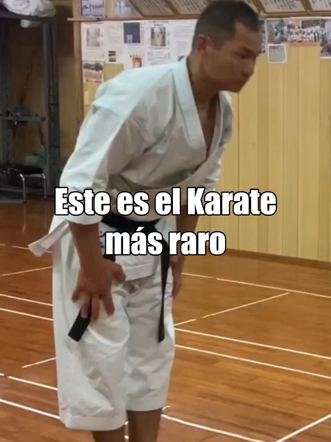 El Karate más raro #artesmarciales #mma #karate #deportes #historia #motivacion