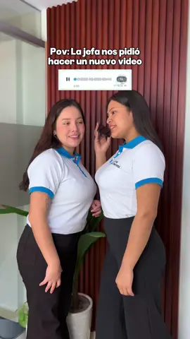 El video que me pidió mi jefa, tal cual sus indicaciones.. 🙊 ¿Qué te pareció?  #humor #fyp #etiqcontrol #poliamida #humordevendedores #foryoupage 