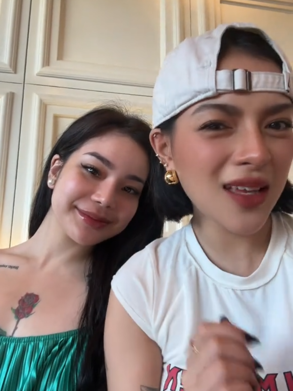 with mika salamanca 💚 #veronicaduterte #micasalamanca #viral #foryoupage #fypシ゚ #trending #tiktokviral #foryou #VEEDuterte #viralvideo 