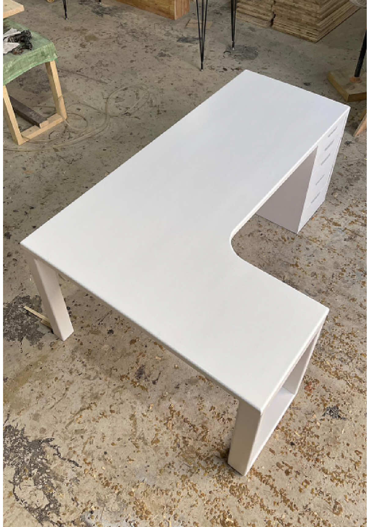 Bàn làm việc chữ L cạnh lớn dài 1m8 rộng 70cm, cạnh ngắn dài 1m2 rộng 55cm. Bạn nào thích mẫu này cmt Vình gửi báo giá nhé! #banlamviec #bangochuL #banchul #ikea #banikea #banlamviecikea #setupgoclamviec #setupgaming #banlamviecikea 
