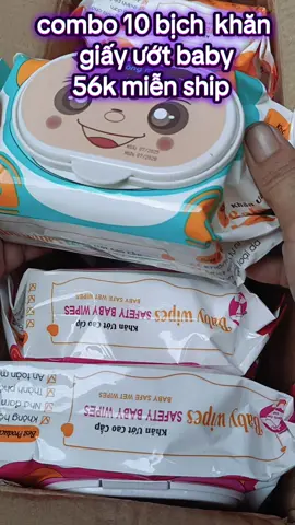 combo 10 bịch khăn giấy ướt baby gấu  56k miễn ship #khangiayuot #giayuotbabywipes #giayuot #dogiadung #noitrogiadinh #viraltiktok #xuhuong 