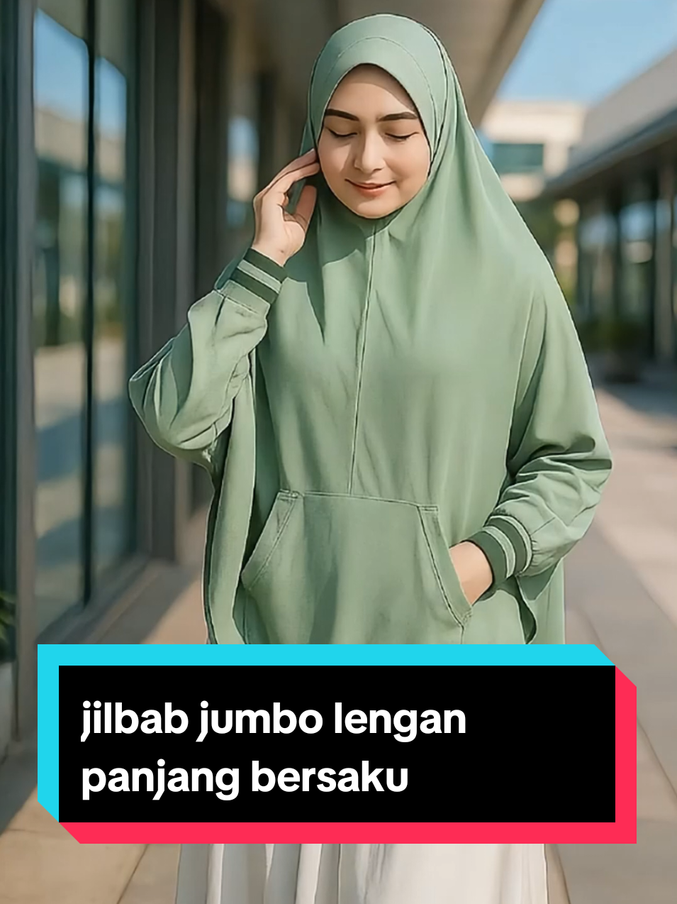 hijab tangan kantong, jilbab jumbo lengan panjang berkantong #hijablengansaku #jilbabjumbo #jilbabtangan #jilbabsaku 