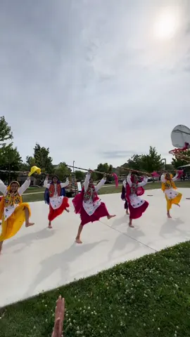 Watch our very own NR Gabrus 💪🏼 and our little Nachdiyan Pariyan 🦋 take over Bayridge Teeyan Da Mela with their smiles and energy!  The kids got an opportunity to give back to the community by showcasing what they love, BHANGRA 🕺  #nachderangeelaygabru #nachderangeelay #bhangra #performances #nachderangeelaydanceoff #Fitness #dance #brampton #gta #toronto #kidsperformances #choreography #GTA #2025 #teeyandamela #bayridge #mela #pariyan #fyp 