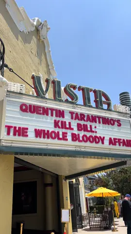 Spent the day on a Kill Bill binge and finally checked out Pam’s Coffy 🫰  #fyp #vistatheater #killbill #quentintarantino #cannesfilmfestival #losangeles #coffee #pamscoffy 
