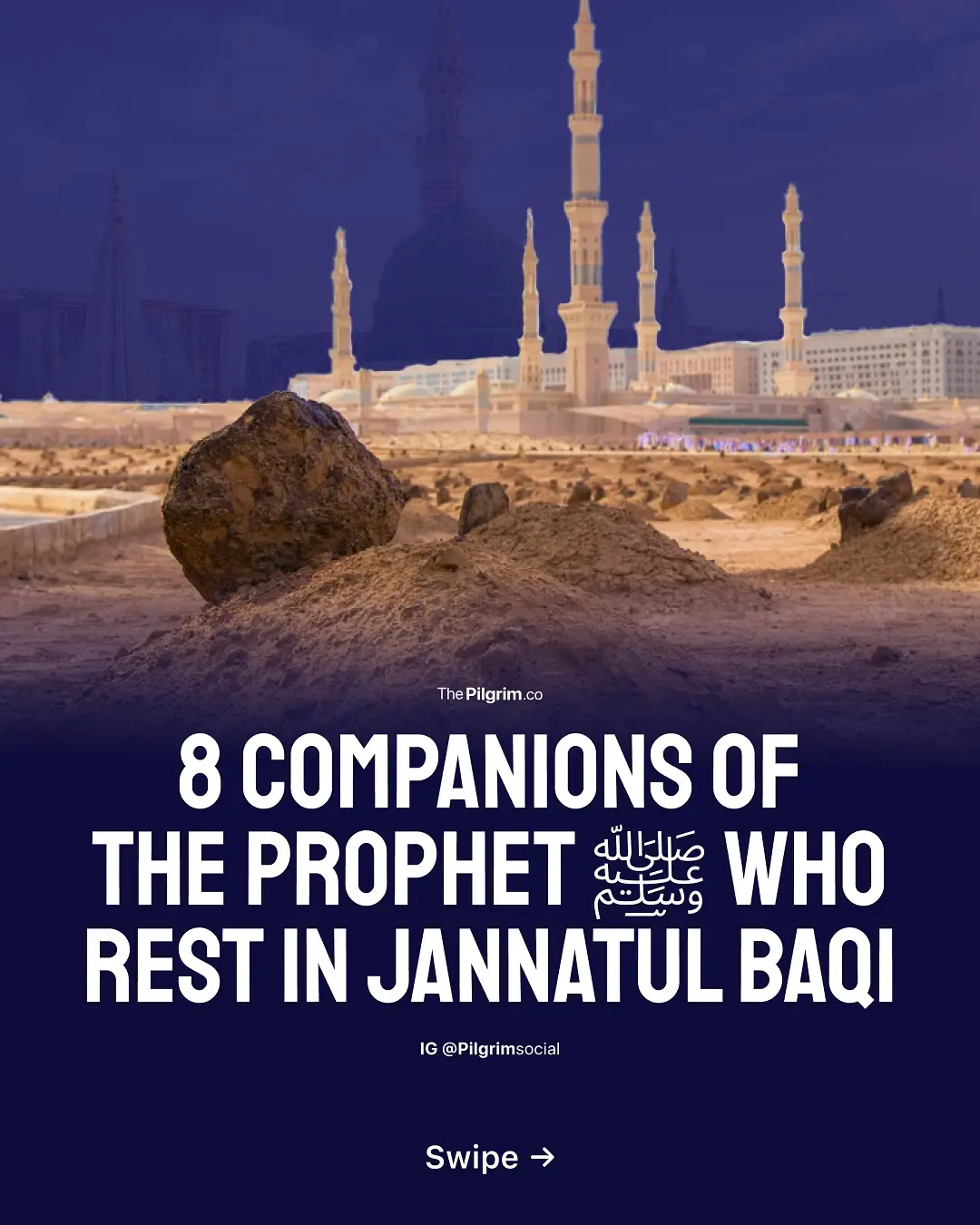 Jannatul Baqi isn't just a graveyard it's a sacred resting place for some of the greatest souls in Islamic history. ❤️ -THREAD 🧵