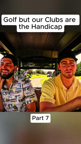 Golf but our Clubs are the Handicap