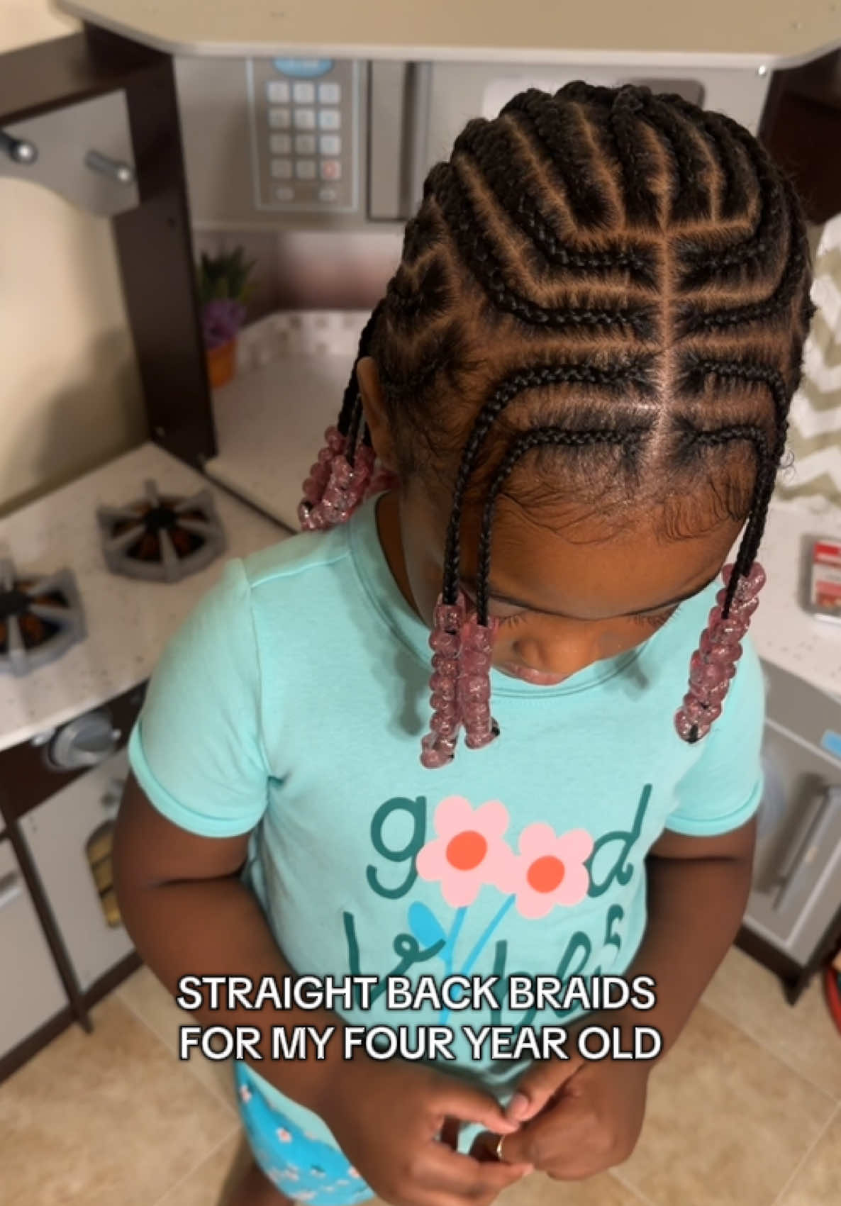 ✨STRAIGHT BACK BRAIDS FOR MY FOUR YEAR OLD✨ • The perfect back to school style for your little Featuring: glitter pink heart shaped beads from @Ashley Lee Cosmetics  #braids #braidstyles #braidstutorial #fyp #kidbraids #kidbraidstyles #toddlerbraids #toddlerbraidstyle #braidideas #backtoschool #backtoschoolhair 
