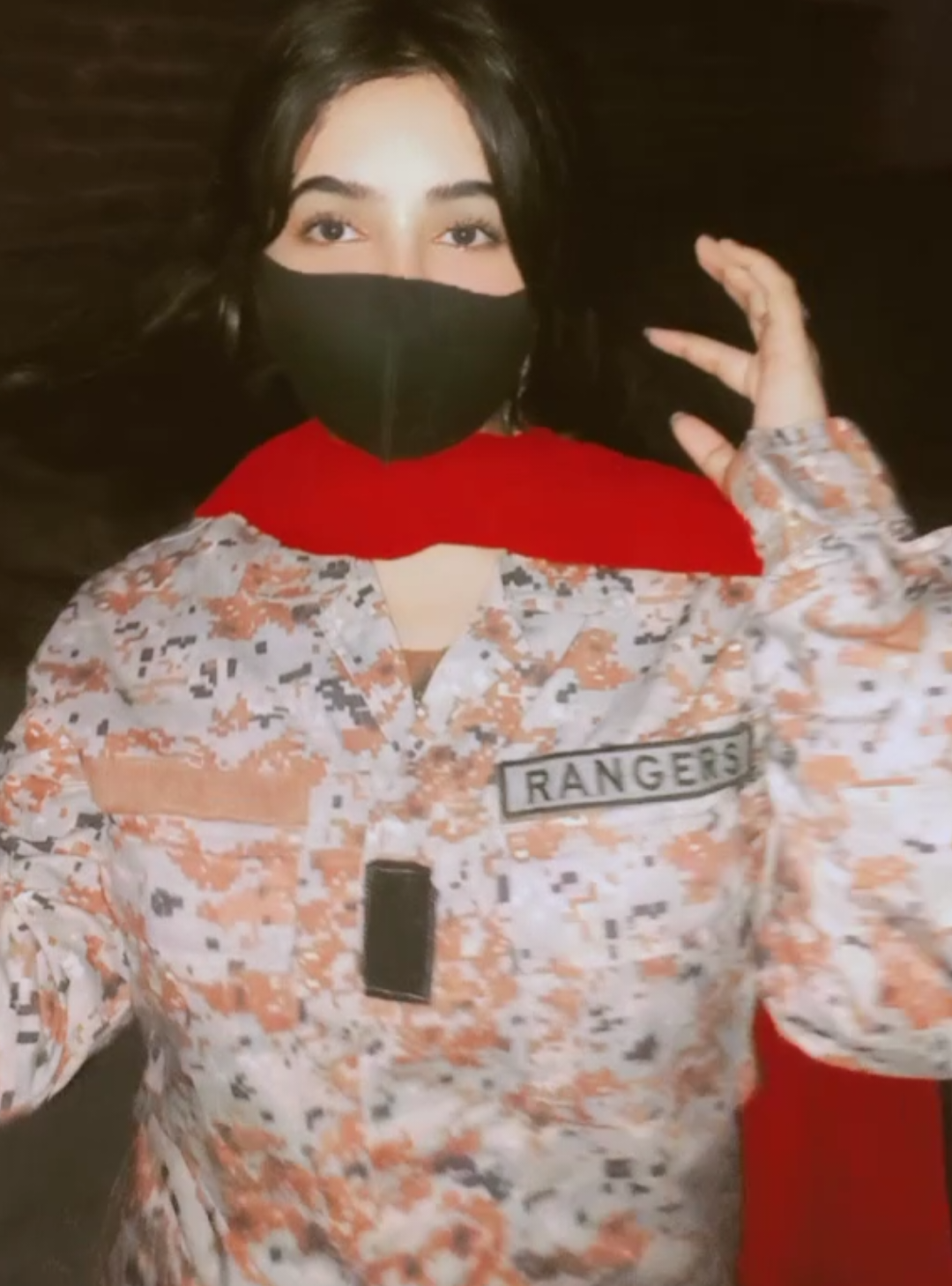 #Rangers_queen #mano_rangers #karachiqueen @DIMPLE_FOJI 