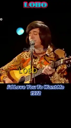 Lobo - I'd Love You To Want Me ( Live in De ZDF Disco 1973 ] ( released 1972 ), with lyrics #idloveyoutowantme #lobo #70s  #folkrock #softrock #oldiesmusic #cassetteplayz #songsforyou #tiktoksong #easylistening #เพลงสากลเพราะๆ 