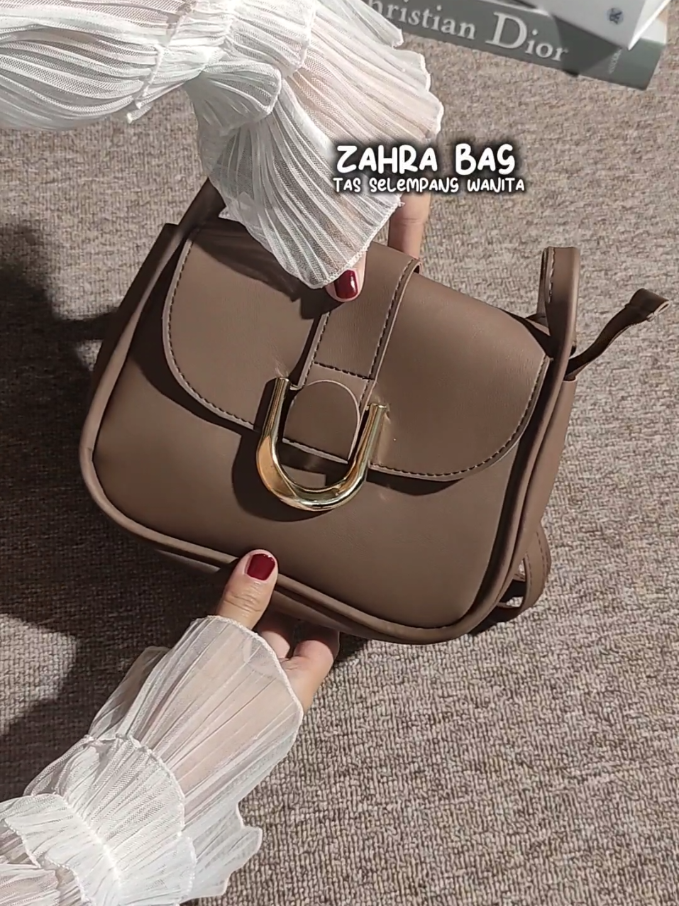Zahra Bag | Tas Selempang Wanita from Givi Bag #tasselempangwanita #taswanita  #slingbag 