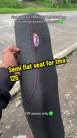 Plug and play na kahit anong pantra mga boss ✅  Semi flat seat for tmx 125 Flat seat for tmx  Flat seat for pantra Seat for tmx 125 #tmx155streetbikeconcept🇫🇷🇫🇷 #flatseatfortmx125 #flatseatfortmx155 #upuantmx155 #semiflatseat 