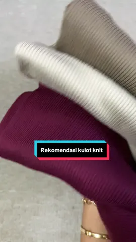 Yang suka pake kulot wajib coba ini mah#kulot #kulothighwaist #kulotmurah #kulotknit #rekomendasioutfit 
