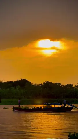 Bình minh trên sông #langthangmientay #angiang 