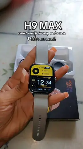good quality and affordable for 200+ pesos lang #smartwatch #h9maxsmartwatch #watches #watch #affordable 