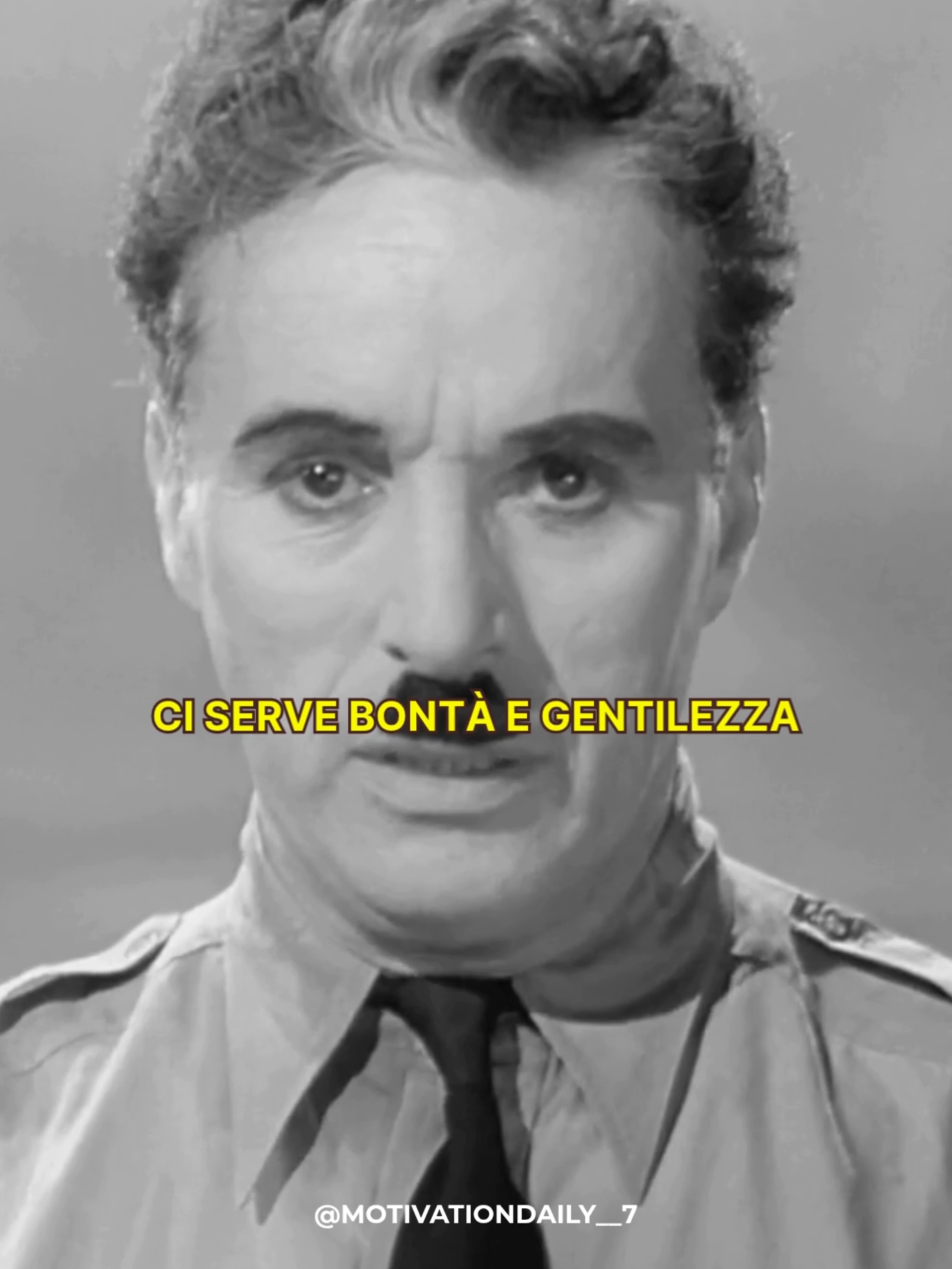 🕊️ In un mondo che corre, fermati. Respira. Vivi 🌍 Non basta avere di più. Serve essere di più. In tempi confusi, servono cuori forti e decisi. 💬 Se senti anche tu che il mondo ha bisogno di più umanità, scrivilo nei commenti. 📌 Salva questo reel per non dimenticare da dove ripartire. 🎙️ Speaker: Charlie Chaplin--- Il grande dittatore #motivationdaily #credere #sogno #perseveranza #crescitapersonale #charliechaplin