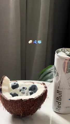 #fyp #redbull #coconut 🥥🫐#ريدبول 