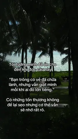 Có những tổn thương không để lại sẹo nhưng cơ thể thì chưa bao giờ quên. Nó chỉ học cách im lặng, học cách mỉm cười khi mỏi mệt, học cách bình tĩnh khi trái tim run nhẹ. Và rồi một ngày ai đó lỡ lớn tiếng là cả bầu trời bên trong lại đổ mưa🌦️  #fyp #foryou #fypシ゚ #nguoibinhthuong 