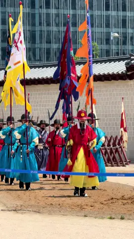 One of my favourite things to see in Seoul - the Changing of the Guards ceremony at Gyeongbokgung Palace. It takes place right at the main gate (Gwanghwamun) and it's free to watch since it's outside the ticketed area. Held daily (except Tuesdays) at 10:00am and 2:00pm with each performance lasting about 20 minutes. No ticket needed unless you want to go into the palace afterwards.