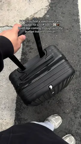 ito lagi kasama ko sa travel hahaha thanks boldedge!!! #fyp #luggage #boldedge #travel #CapCut 