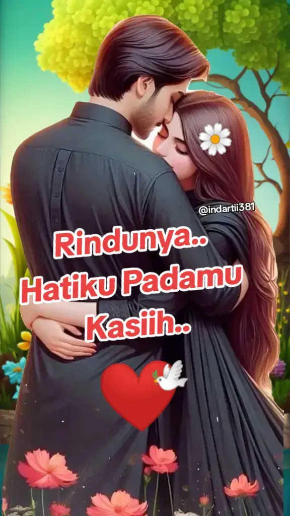 Rindunya hatiku..❤️  Syahdu bget dah lagunya bkin bper..☺️🤭  #fypviral #storykata #❤️ #liriklagu #masukberandafyp 