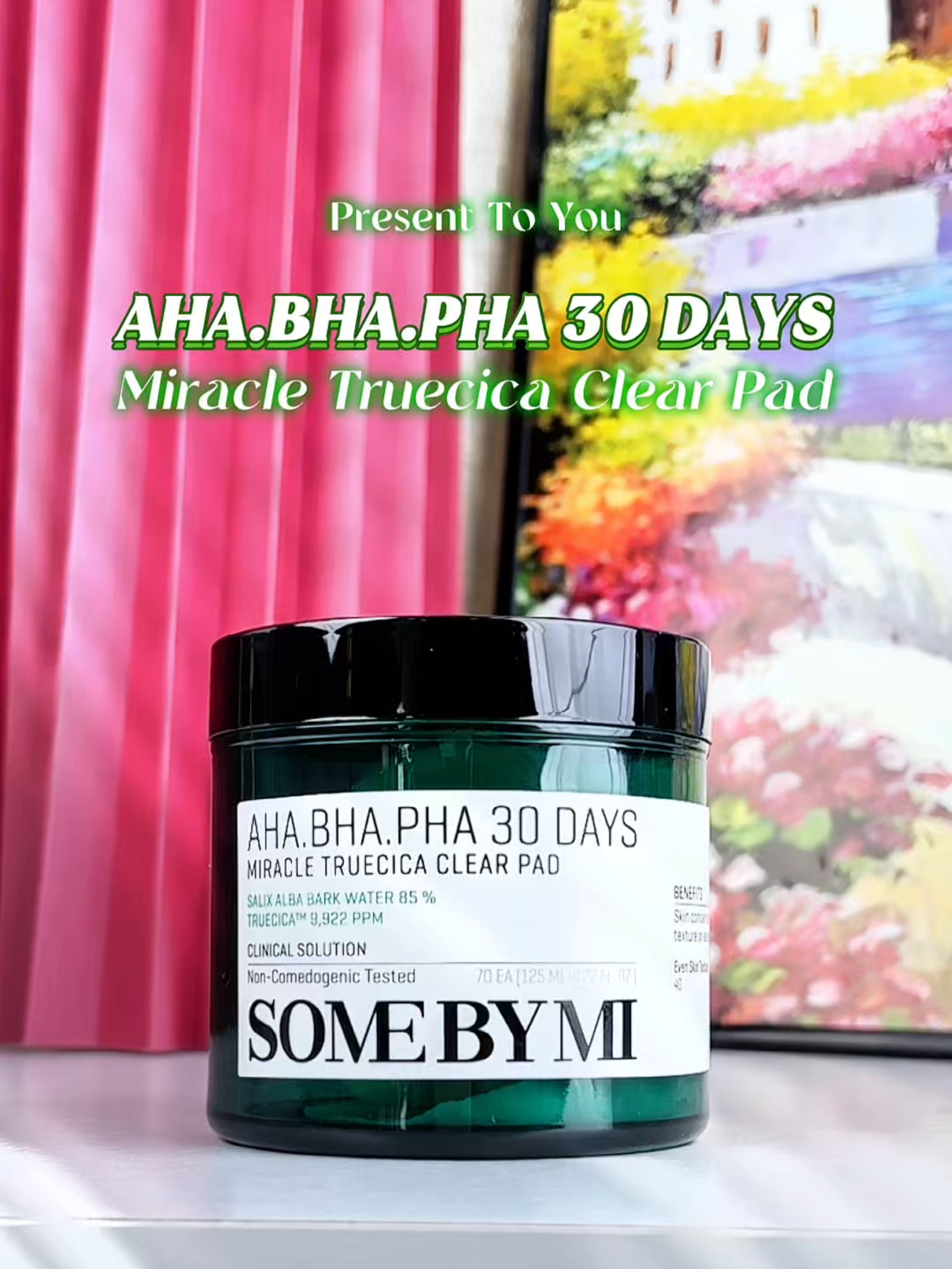 💚 SOMEBYMI MIRACLE TONER PAD 💚 Sapu sekali — terus buang dullness & breakout vibes 🔥 Dengan AHA BHA PHA + Real Tea Tree, dia bantu: ✅ Buang sel kulit mati ✅ Kecutkan jerawat ✅ Bersihkan pori Senang gila — just wipe & glow. Perfect untuk kulit berminyak, berjerawat & sensitif 💦 #Somebymi #MiracleTonerPad #AHABHAPHA #TikTokMadeMeBuyIt #FYP #AcneCare #KbeautyMalaysia #PadPembersih #GlowingTanpaJerawat #SkincareRingkas
