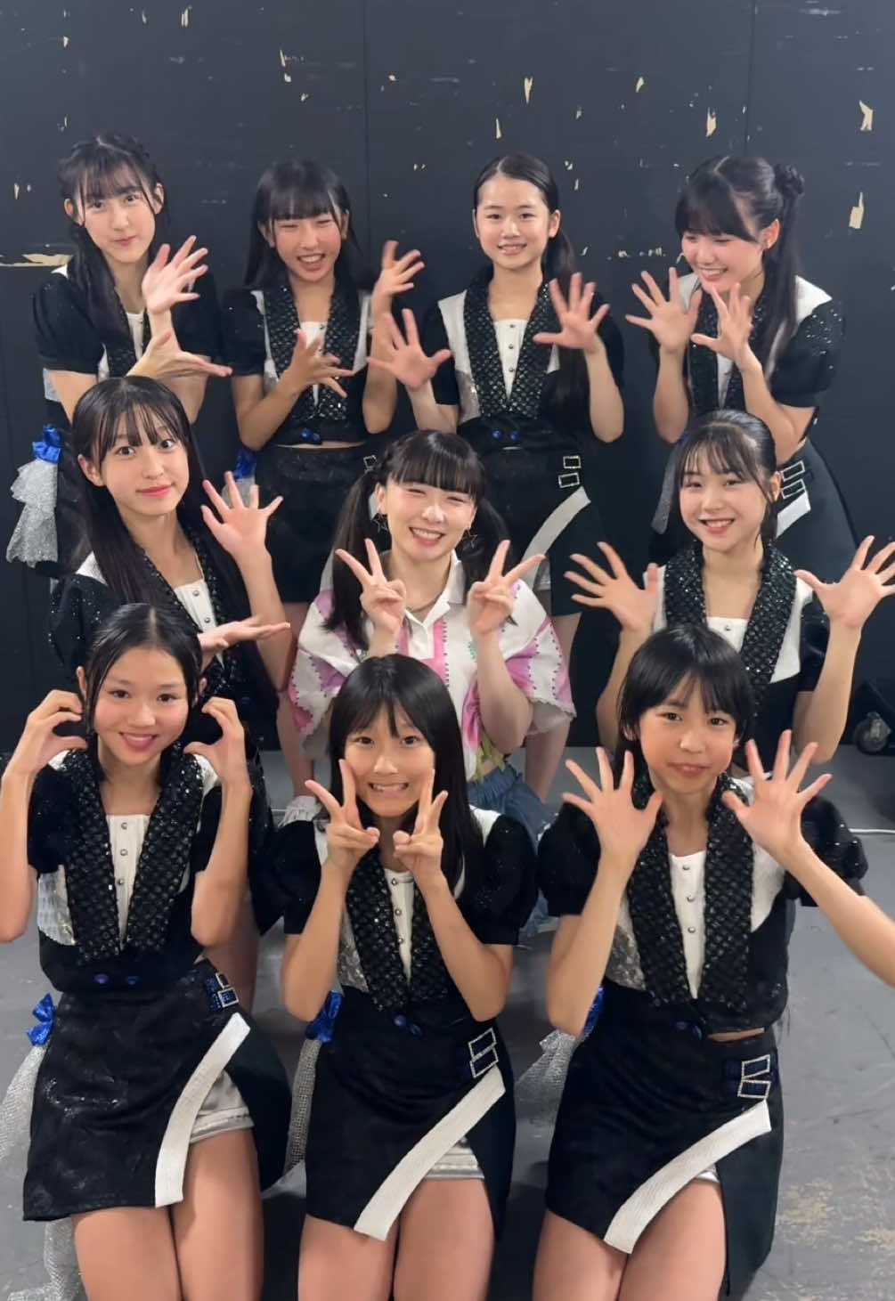 ハロ！コン2025 大阪公演に出演した研修生ちゃんたちと、ﾄﾞｩﾃﾞｨﾀﾞﾝｯ❤️ #BEYOOOOONDS #ビヨーンズ #高瀬くるみ #ドゥディダン 