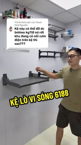 Trả lời @Thanh Hoài Nguyễn tải trong có thể hơn 20kg với điều kiện xem và lắp theo đúng hướng dẫn chị nhé. #kedelovisong #kedantuong #kebeptreotuong 