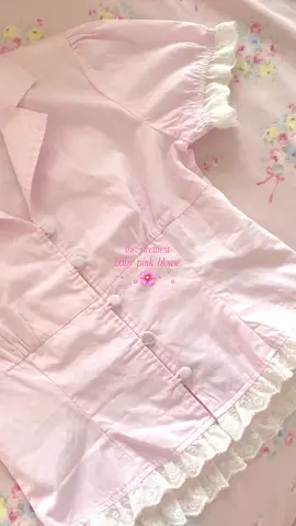the prettiest pink blouse lace & harganya cuman 100rban aja 🥹🎀
