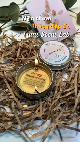 Tặng cái này thì chỉ có thể là xúc động thật nhiều yêu thương thật nhiều thoaiii#tumiscentlab #nenthomthongdiep #nenthom #gift #xuhuong #foryou #unboxing #review #fy 