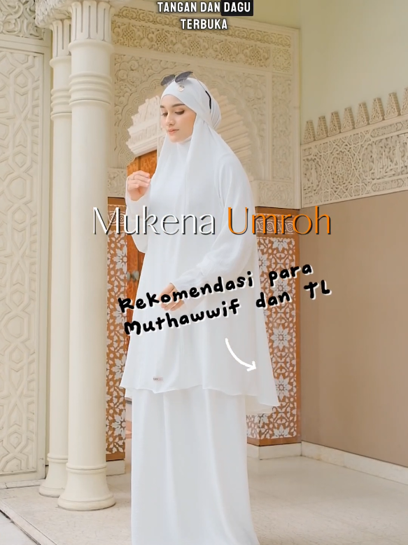 Rekomendasi mukena umroh yang direkomendasikan oleh muthawwif dan tl, karena mukena ini berlengan, menutup punggung tangan dan dagu. apalagi harganya juga terjangkau. Buruan langsung cek out sebelum harganya kembali normal. #mukenaumroh #mukenakhususumroh #mukenamenutupdagu #outfitumroh 