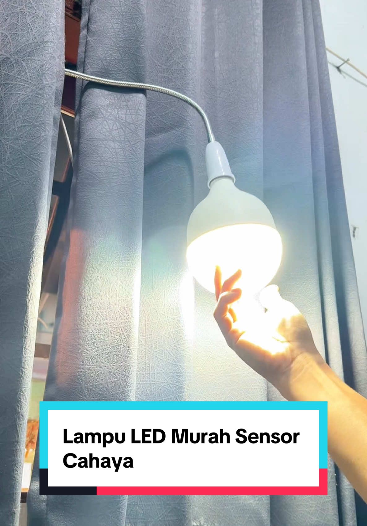 Lampu LED murah sensor cahaya Mitsuyama. #lampuled #lampuledmurah #lampubohlamled #lampusensorcahaya #lampusensoruv 