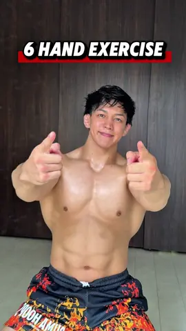 6 hand exercise‼️ . . #hand #handexercise #exercise #fyp #おすすめ #おすすめにのりたい #バズる #Fitness #bodybuilding 