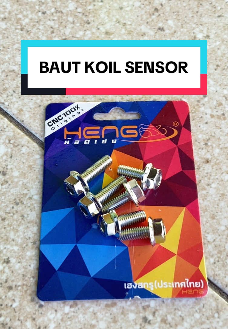 Baut koil sensor Heng stainles 2 kunci anti karat🤩🤩 #bautstainless #bautstenlis #bautstainlessheng #bauthengthailand #bautstainless2kunci #bautheng #bautstainlesstell #bautkoilvariostainless 