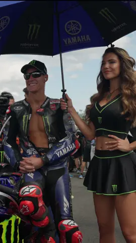 🇨🇿 21 laps of MotoGP action incoming ☄️ El Diablo is starting the Czech GP Race from the front row with a smile 😈 #MonsterYamaha | #YamahaMotoGP | #YamahaFactoryRacing | #MotoGP | #CzechGP 