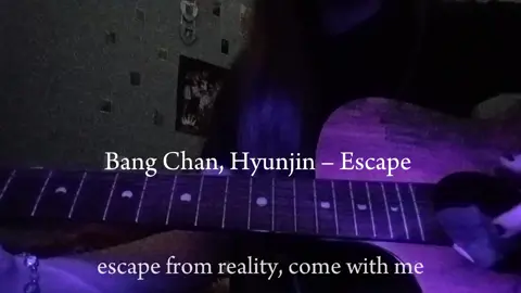 Escape #straykids #skz #bangchan #hyunjin #hwanghyunjin #stay #cover #guitar #vocals #viral #fyp 